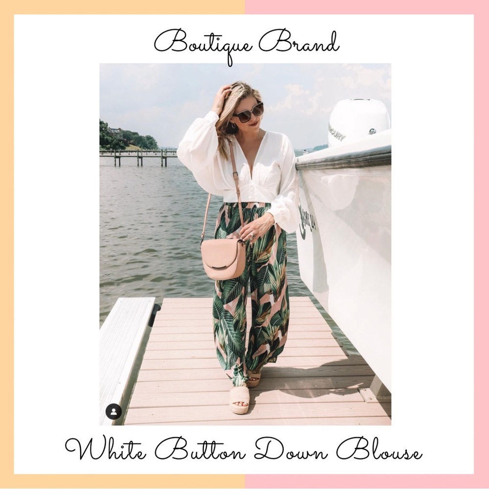 White Long Sleeve Blouse